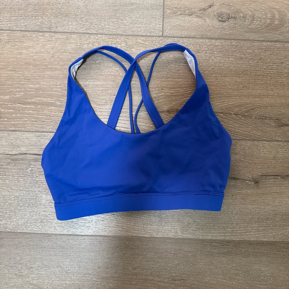 Blue Women's Sports Bra